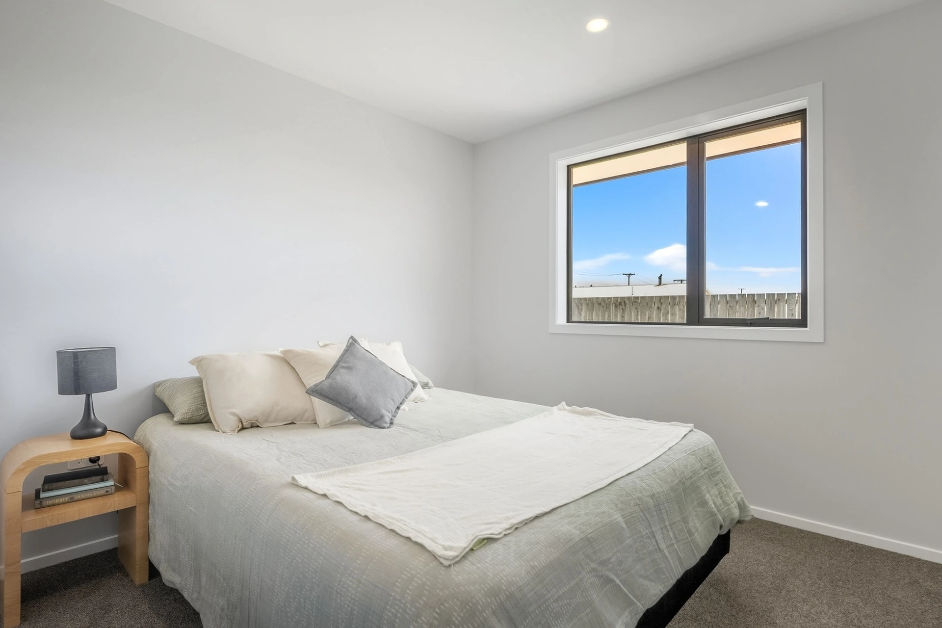 Master bedroom photography